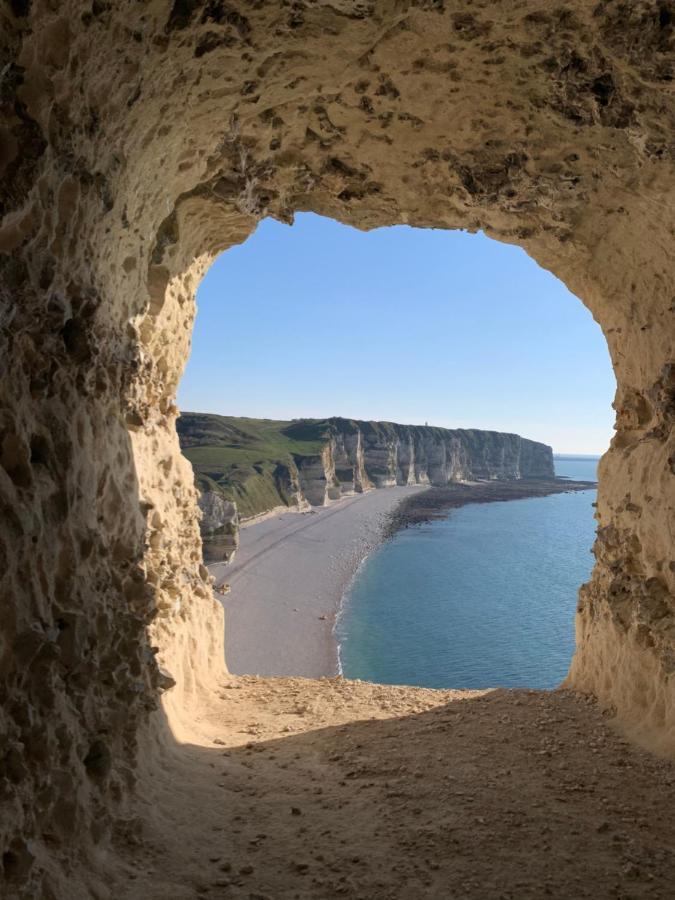 Maisonnette avec un joli jardin Étretat Extérieur photo